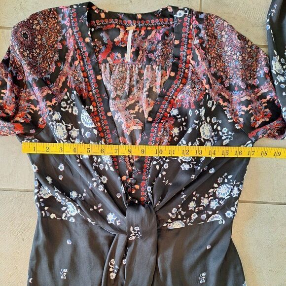 Free‎ people women’s floral top size M - Picture 6 of 7